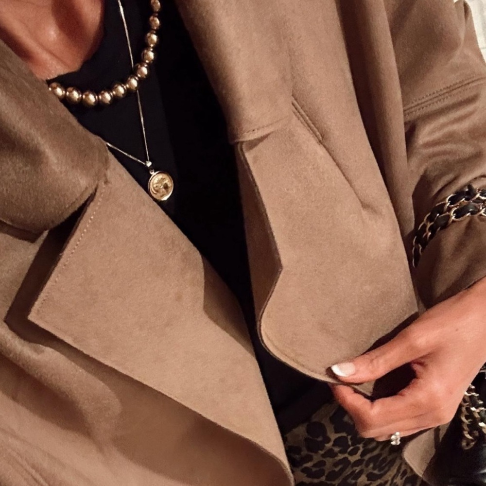 H&M Tan Long Coat - Picture 2 of 9